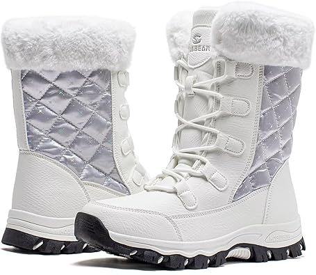 Botas de Nieve Mujer Con Forro Cálido Antidesliza