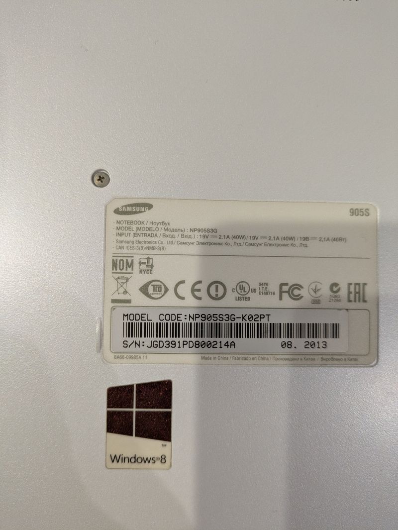 Ordenador portátil Samsung Ativ Book 9 Lite afbeelding 3