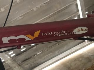 bicicleta plegable con amortiguacion