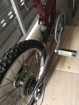 bicicleta plegable con amortiguacion