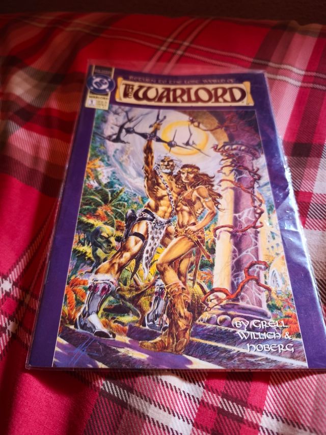 Comic antiguo The warlord
