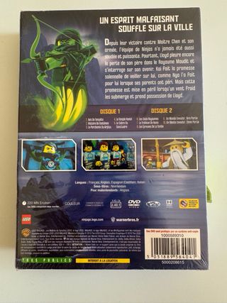4 dvd ninjago Lego