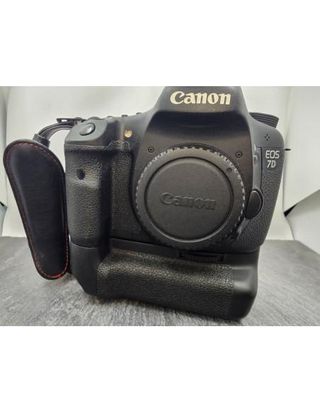 Cuerpo Camara Canon EOS 7D con Grip