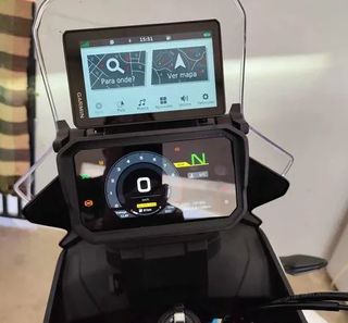 CFMoto 450MT Soporte Carpuride,garmin y quadlock