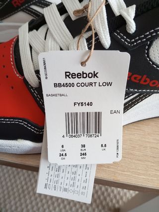 Zapatillas basket Reebok kids t. 38