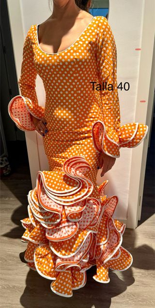 Traje flamenca