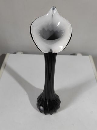Vaso vintage in vetro artistico  di Murano