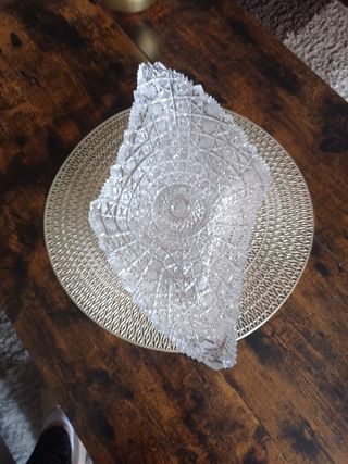 Centro de mesa de cristal