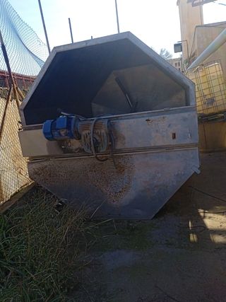 Depósito inox con agitador