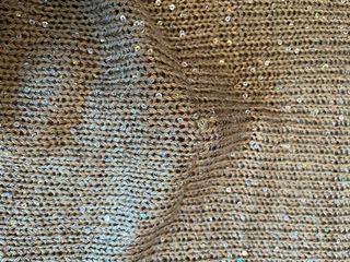 Jersey dorado lentejuelas