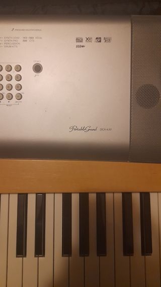 Teclado piano Yamaha gdx630