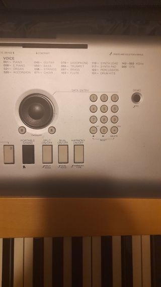 Teclado piano Yamaha gdx630