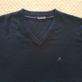 Maglione L blu viola
