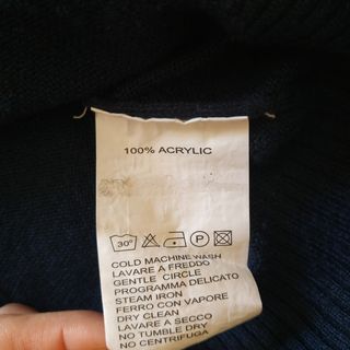 Maglione L blu viola