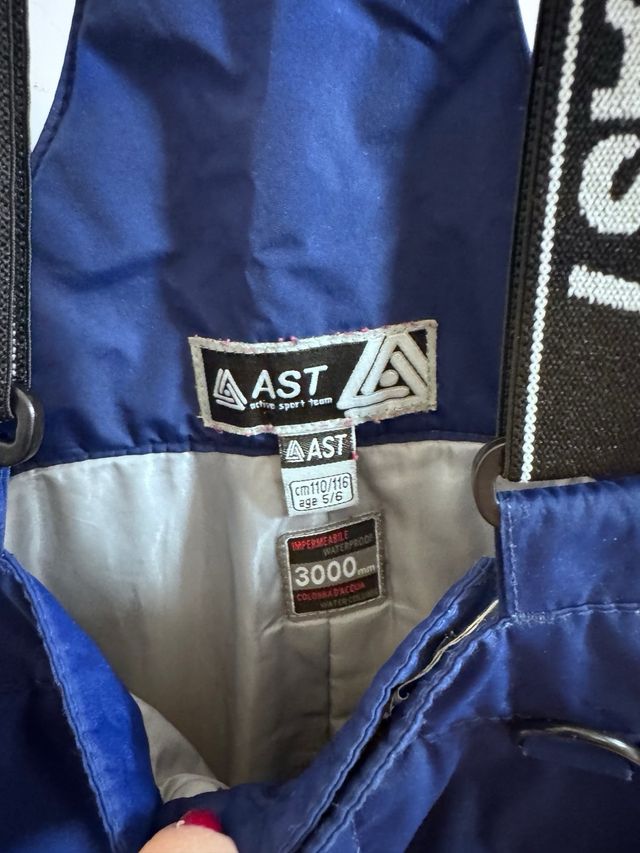 Salopette sci 5/6 anni