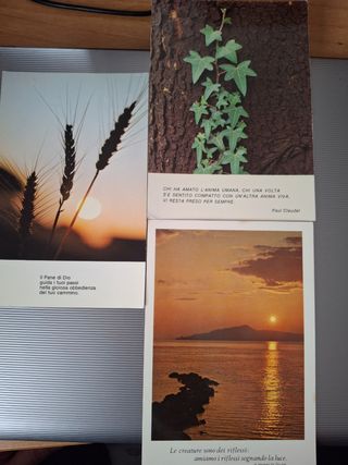 14 cartoline natura frasi religione cattolica 