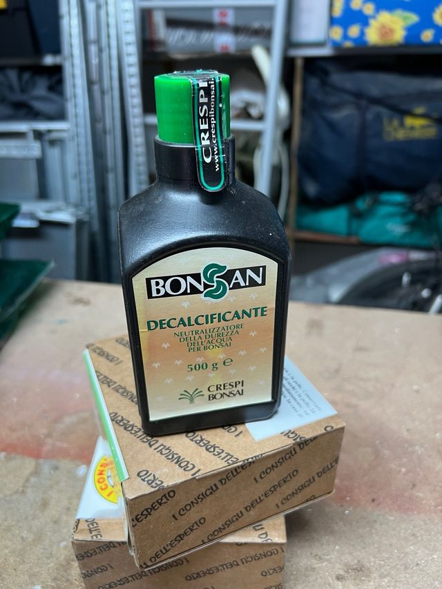 Decalcificante acqua per bonsai