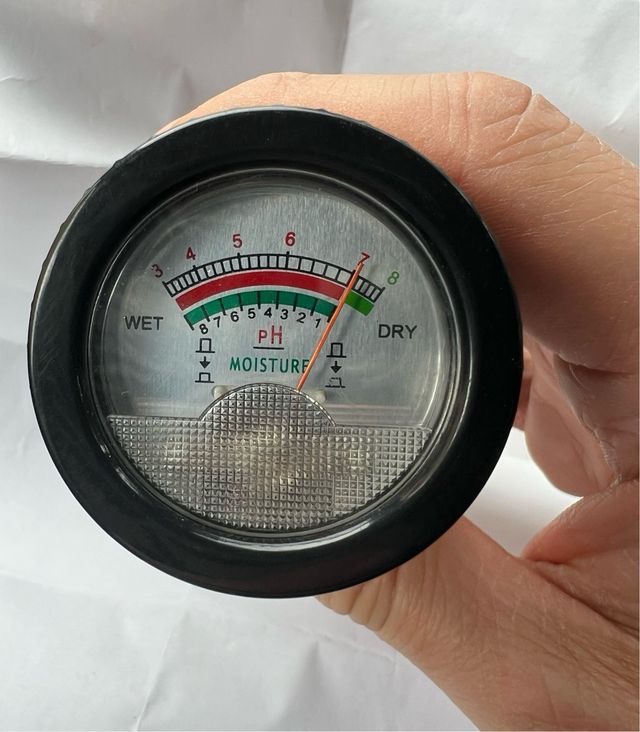 Tester per Ph e umidita del terreno