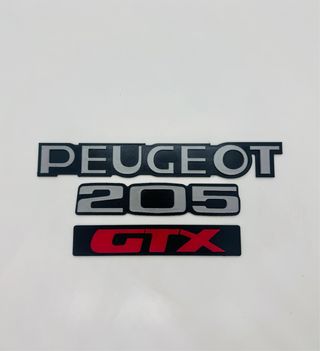  Anagrama Peugeot 205 GTX