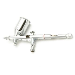 Aerógrafo de doble acción por gravedad