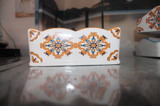 Porta bicchieri in ceramica