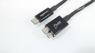 Cable USB Type C a Micro B 3.1 Gen2, Negro, 0,9 M