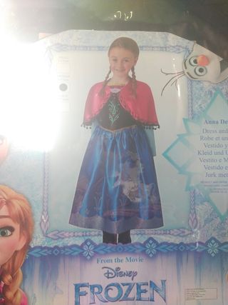 Disfraz Anna de Frozen