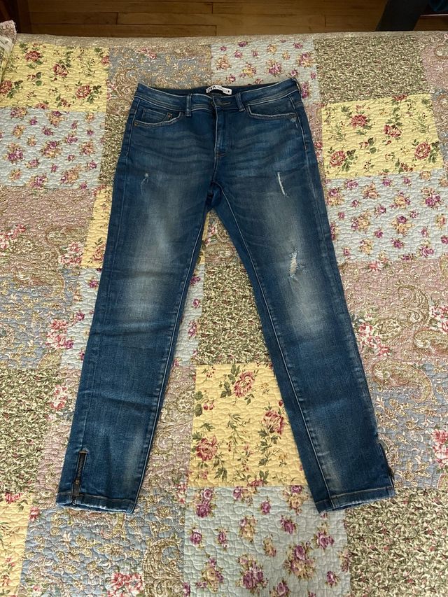 Jeans Zara cremallera