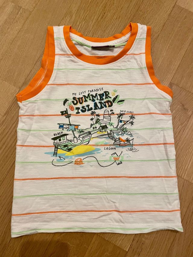 Camiseta de tirantes niño