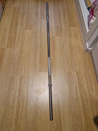 Barra de gimnasio - 1.55 m