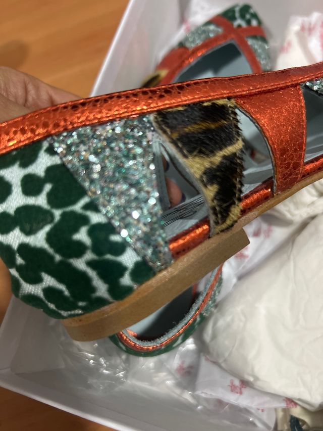 Bailarinas Defloresyfloreros nuevas talla36