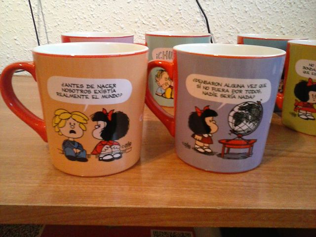 Colección completa tazas Mafalda Nestle