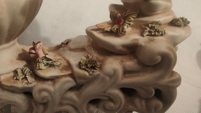 Soprammobili, portacandela in oro e altr