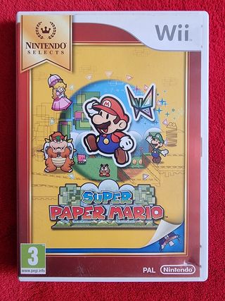 Wii Super Mario Paper