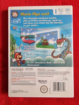 Wii Super Mario Paper