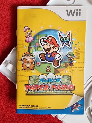 Wii Super Mario Paper