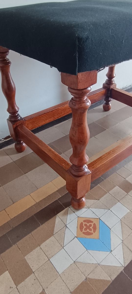 BANQUETA REPOSAPIÉS - AÑOS 60