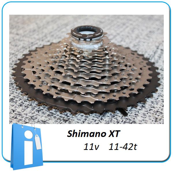 Nuevo Cassette Shimano XT 11v 11-42 HG