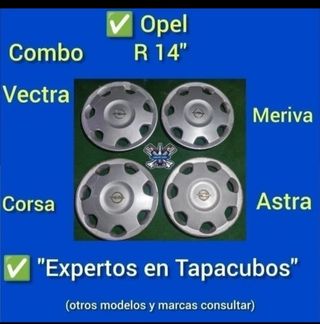 ✅ Tapacubos Opel R14 Astra Corsa Combo