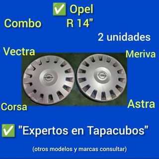 ✅ Tapacubos Opel R14 Combo Corsa Astra 