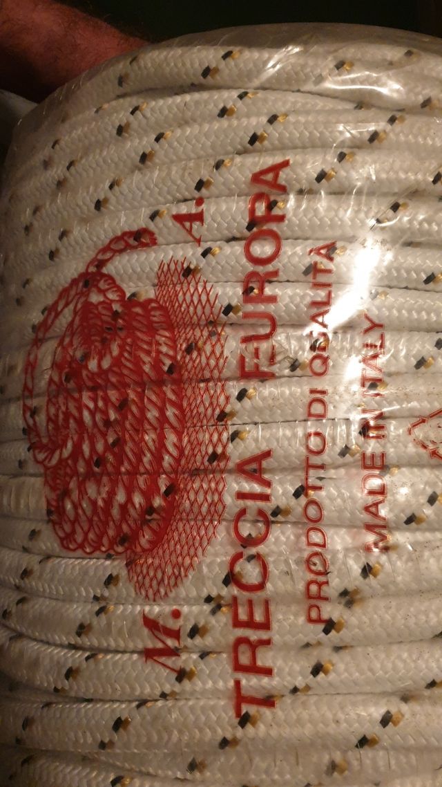 145 mt corda treccia per nautica