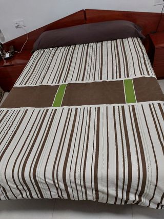 Cama matrimonio completa 135 cm