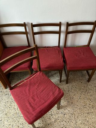 Silla sillas madera