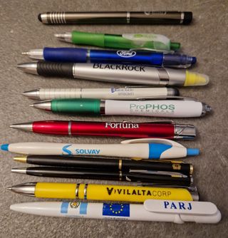 Boligrafos publicitarios