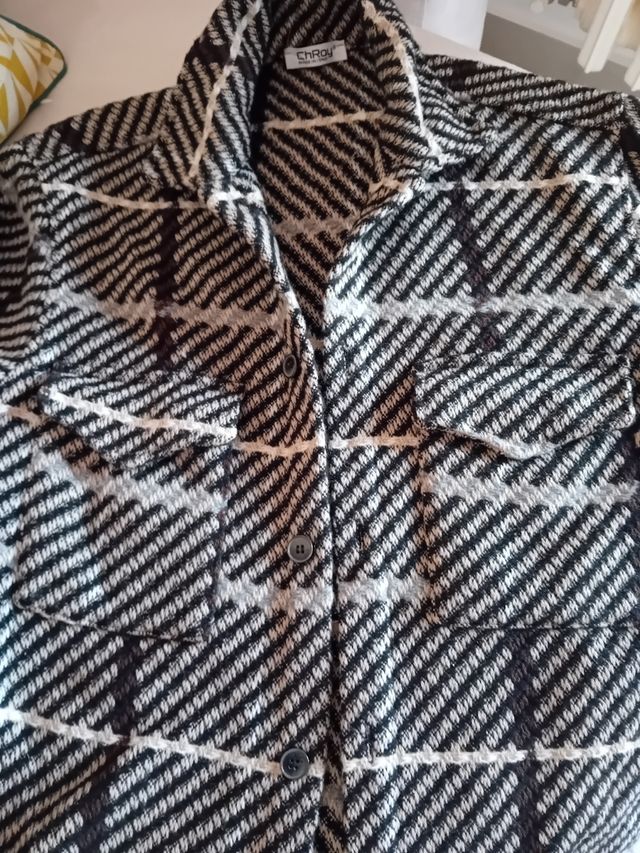 Giacca camicia in lana uomo