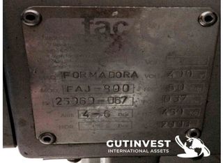 Formadora automática de jamón