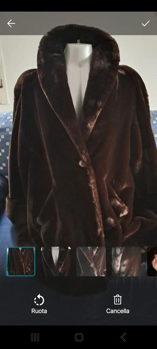 Pelliccia ecologica nuova