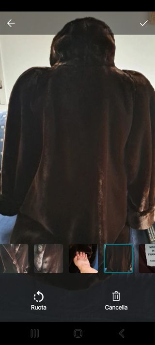 Pelliccia ecologica nuova