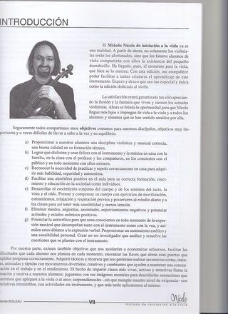 P. Cortés. Método Nicolo de iniciación a viola