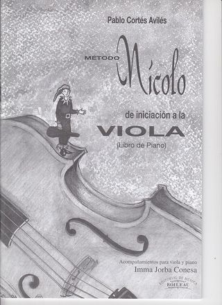 P. Cortés. Método Nicolo de iniciación a viola